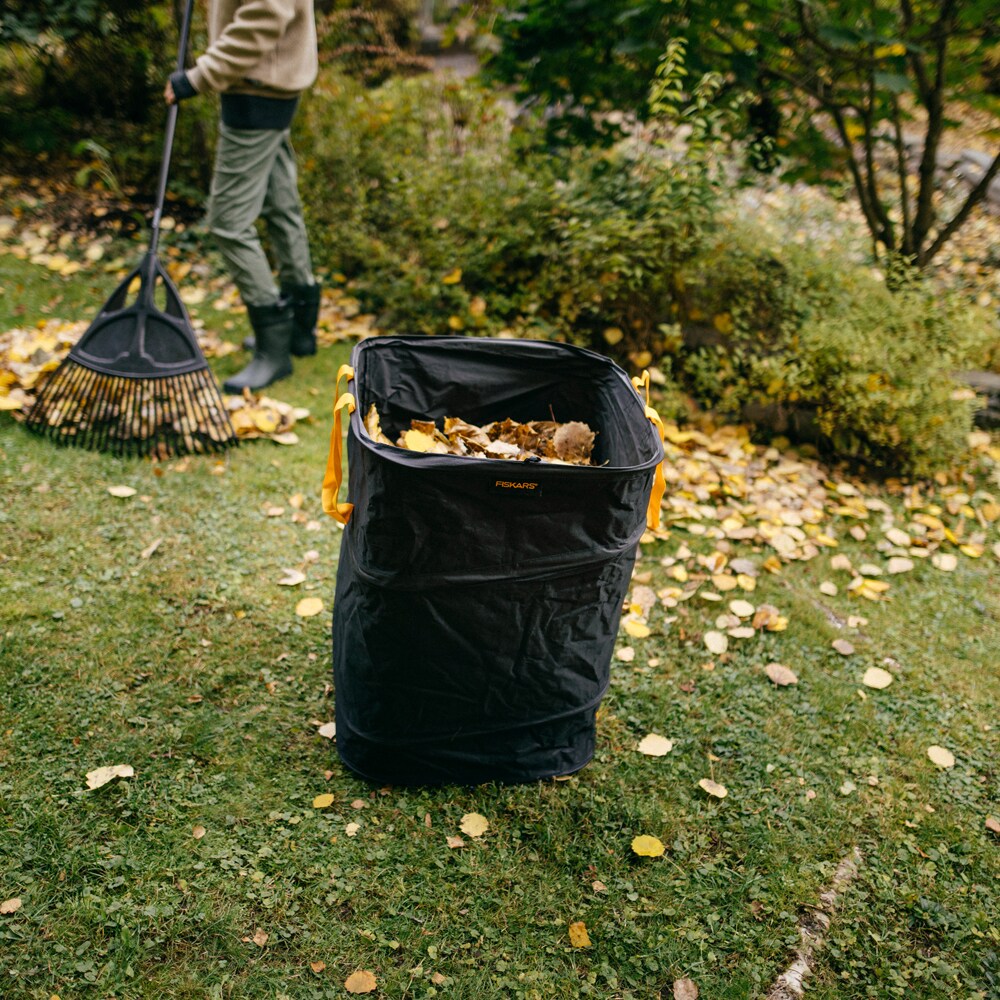 Sac gradina FISKARS PopUp Ergo, 219l, textil, negru