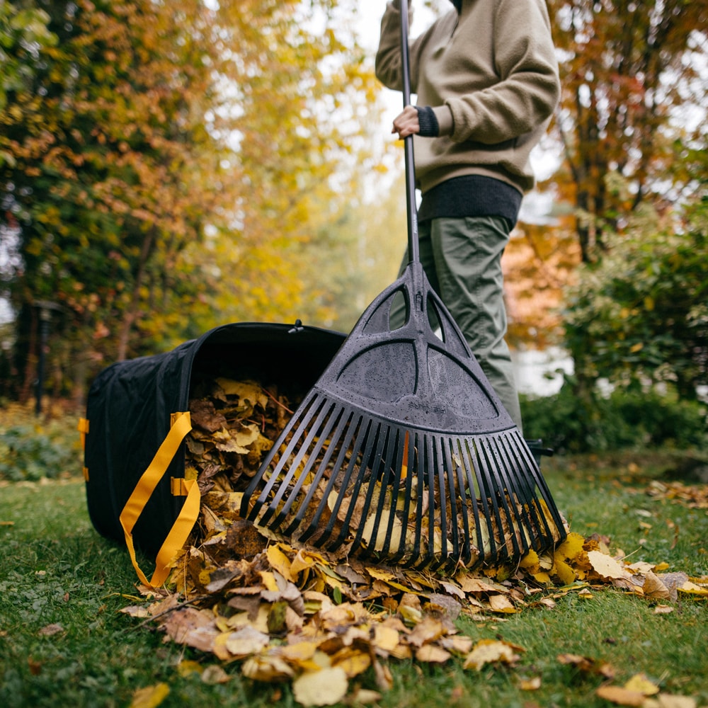 Sac gradina FISKARS PopUp Ergo, 219l, textil, negru