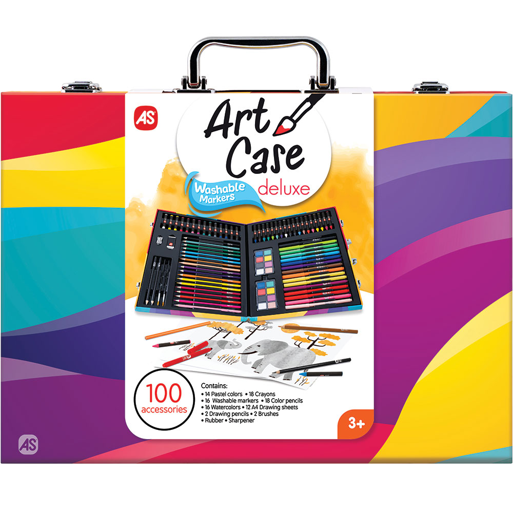 Set pentru desen AS Art - Deluxe 103882050, 3 ani+, multicolor