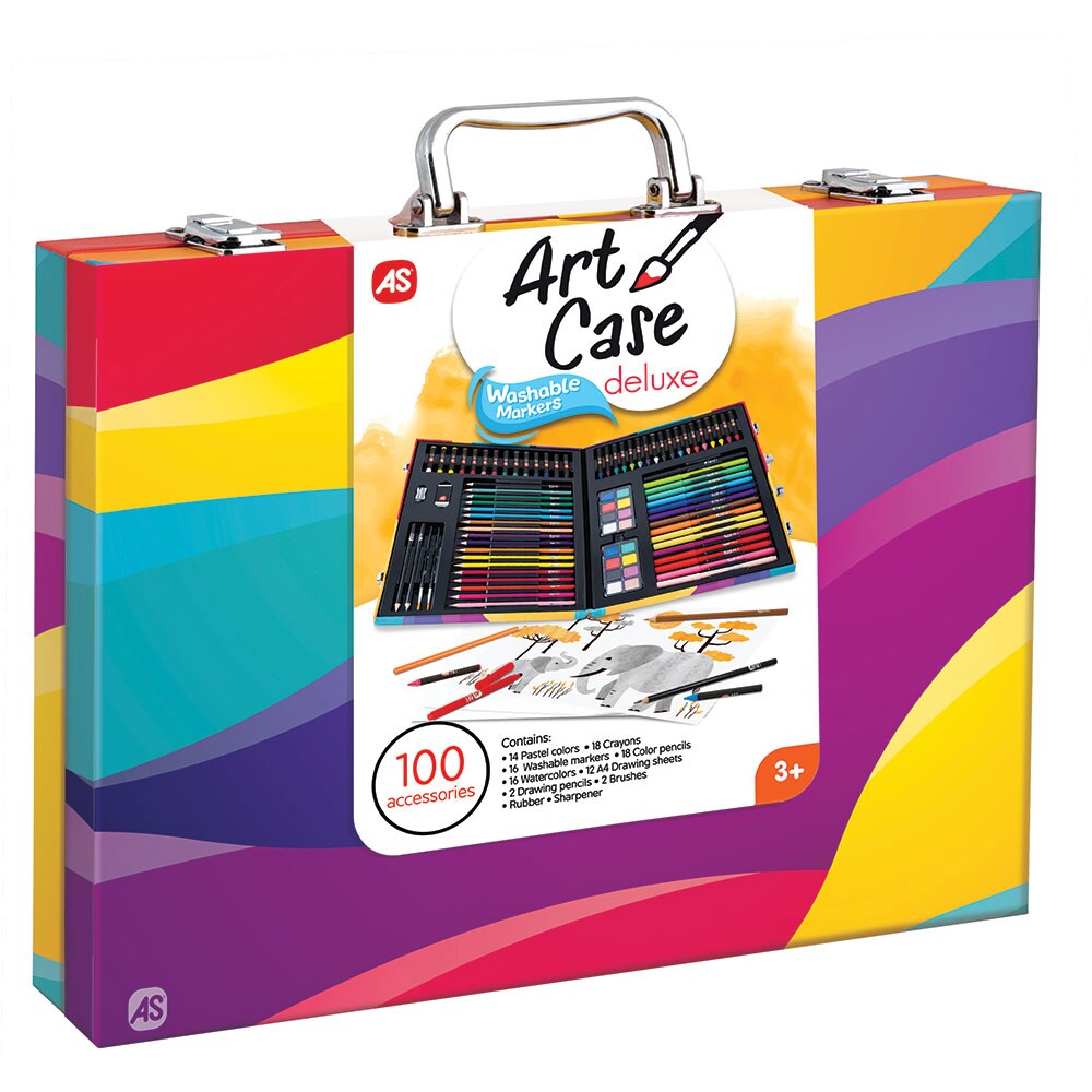 Set pentru desen AS Art - Deluxe 103882050, 3 ani+, multicolor