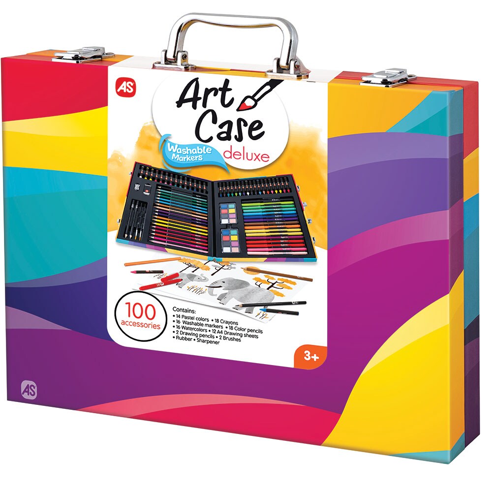 Set pentru desen AS Art - Deluxe 103882050, 3 ani+, multicolor