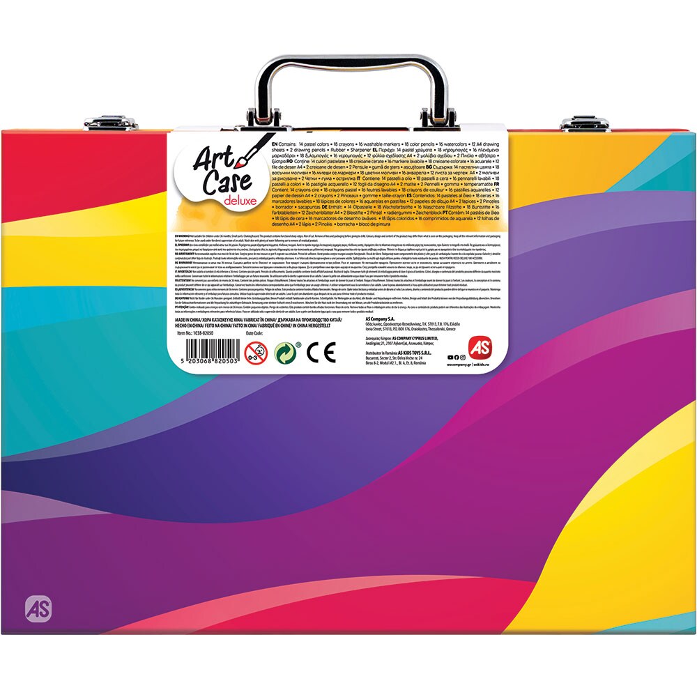 Set pentru desen AS Art - Deluxe 103882050, 3 ani+, multicolor