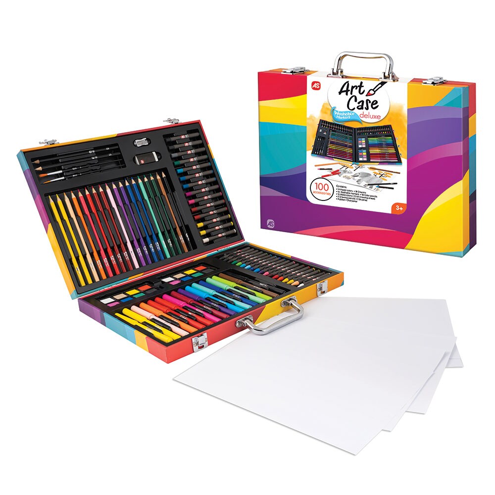 Set pentru desen AS Art - Deluxe 103882050, 3 ani+, multicolor