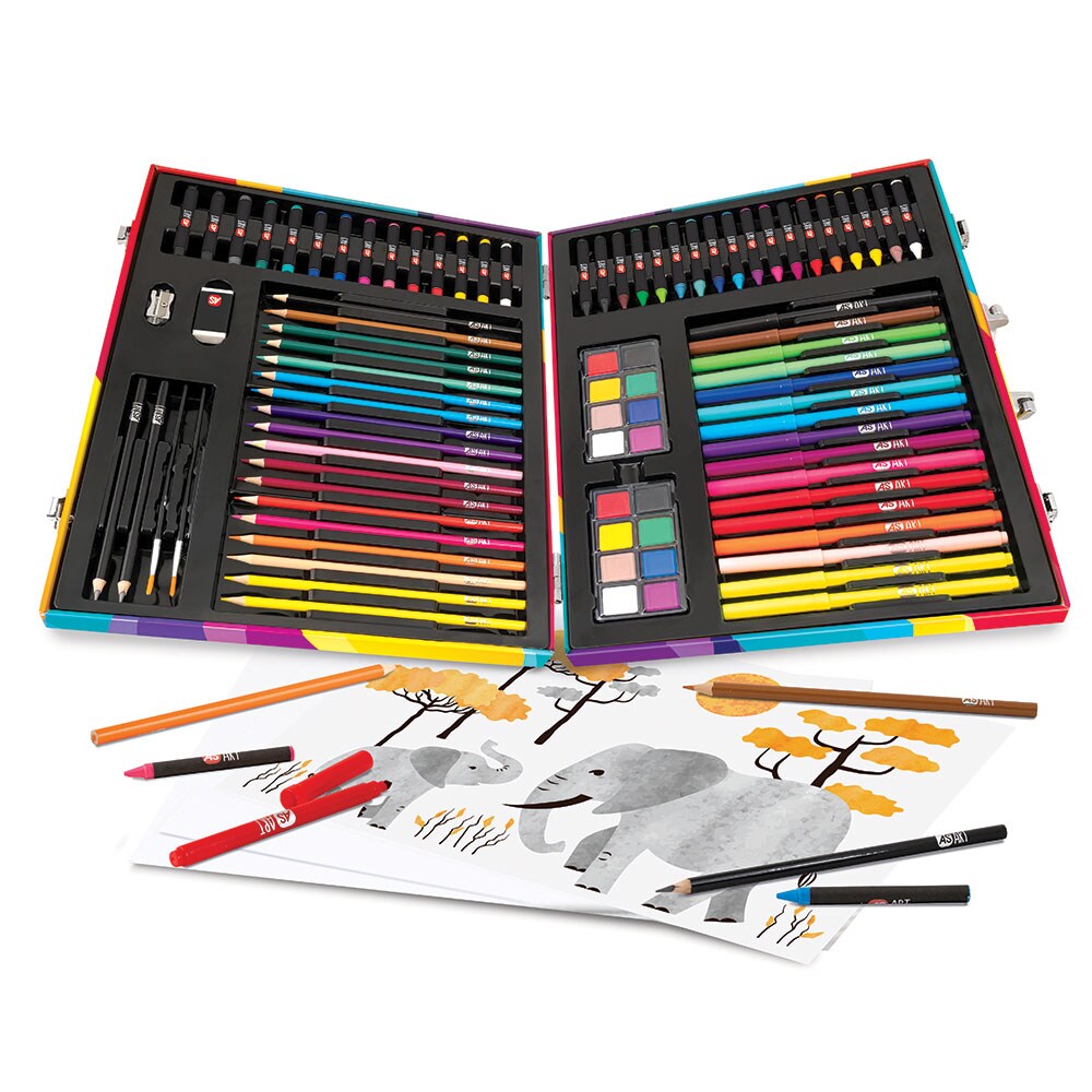 Set pentru desen AS Art - Deluxe 103882050, 3 ani+, multicolor