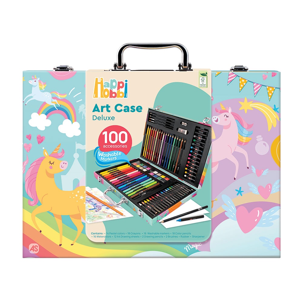 Set pictura ART STUDIO Deluxe - Unicorni 103882058, 3 ani+, multicolor