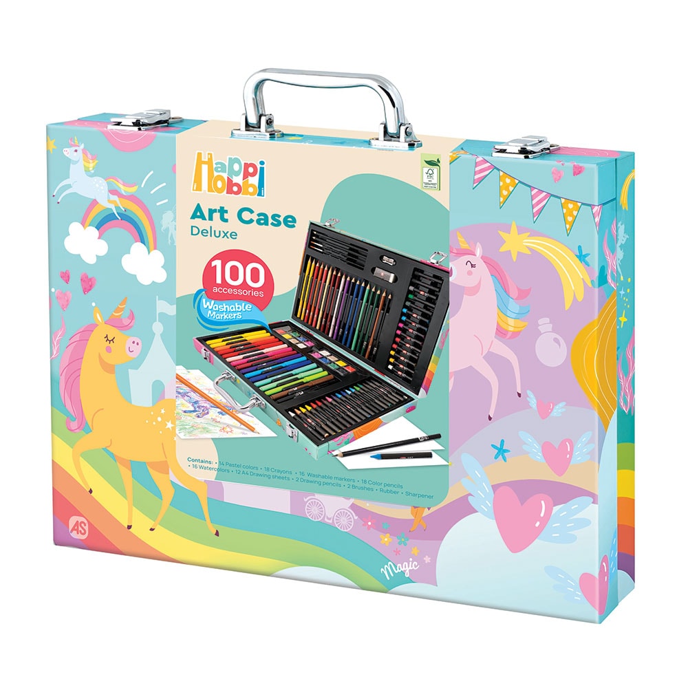 Set pictura ART STUDIO Deluxe - Unicorni 103882058, 3 ani+, multicolor