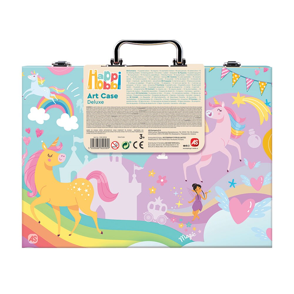 Set pictura ART STUDIO Deluxe - Unicorni 103882058, 3 ani+, multicolor