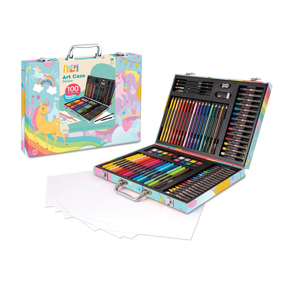 Set pictura ART STUDIO Deluxe - Unicorni 103882058, 3 ani+, multicolor