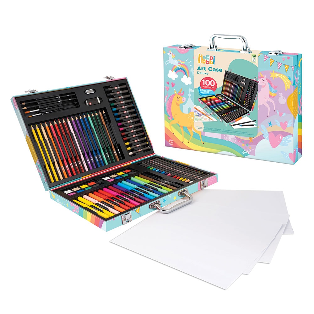 Set pictura ART STUDIO Deluxe - Unicorni 103882058, 3 ani+, multicolor