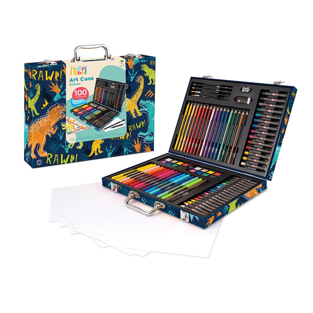 Set pictura ART STUDIO Deluxe - Dinozauri 103882059, 3 ani+, multicolor