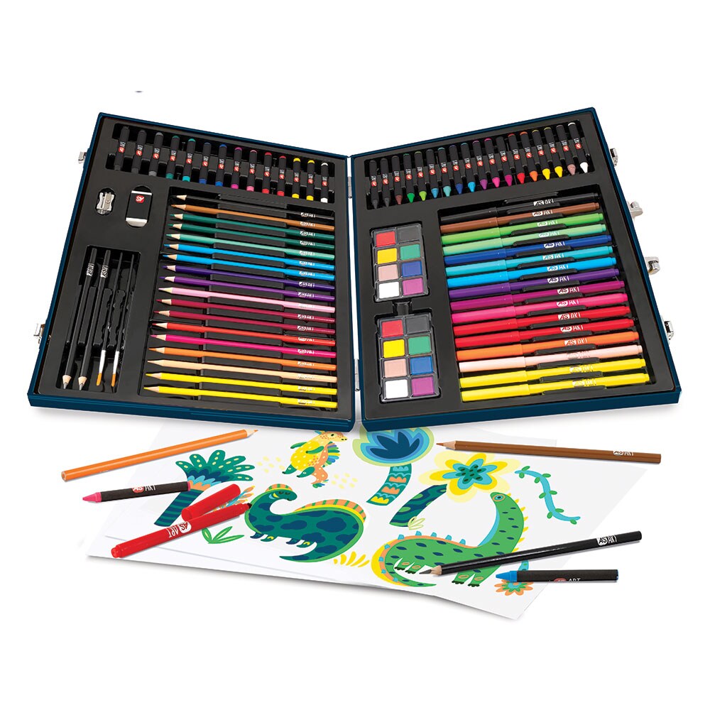 Set pictura ART STUDIO Deluxe - Dinozauri 103882059, 3 ani+, multicolor