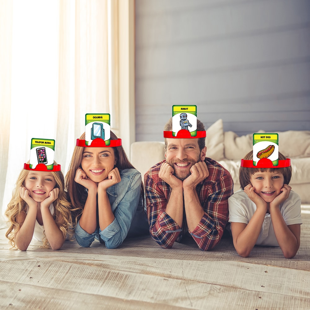 Joc de societate AS GAMES  Ti-e scris in frunte 104022000, 7 ani+, 2-6 jucatori