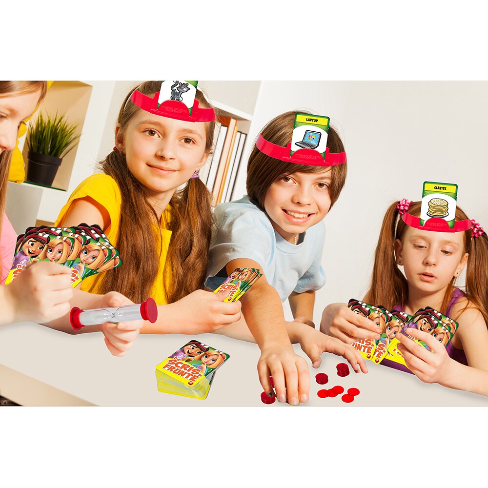 Joc de societate AS GAMES  Ti-e scris in frunte 104022000, 7 ani+, 2-6 jucatori