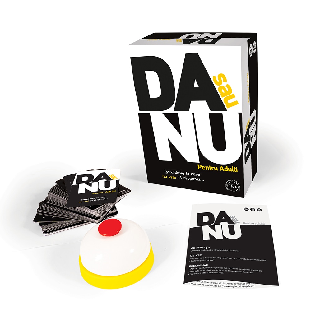 Joc de societate AS GAMES Da sau Nu 104025209, 18 ani+, 2-6 jucatori