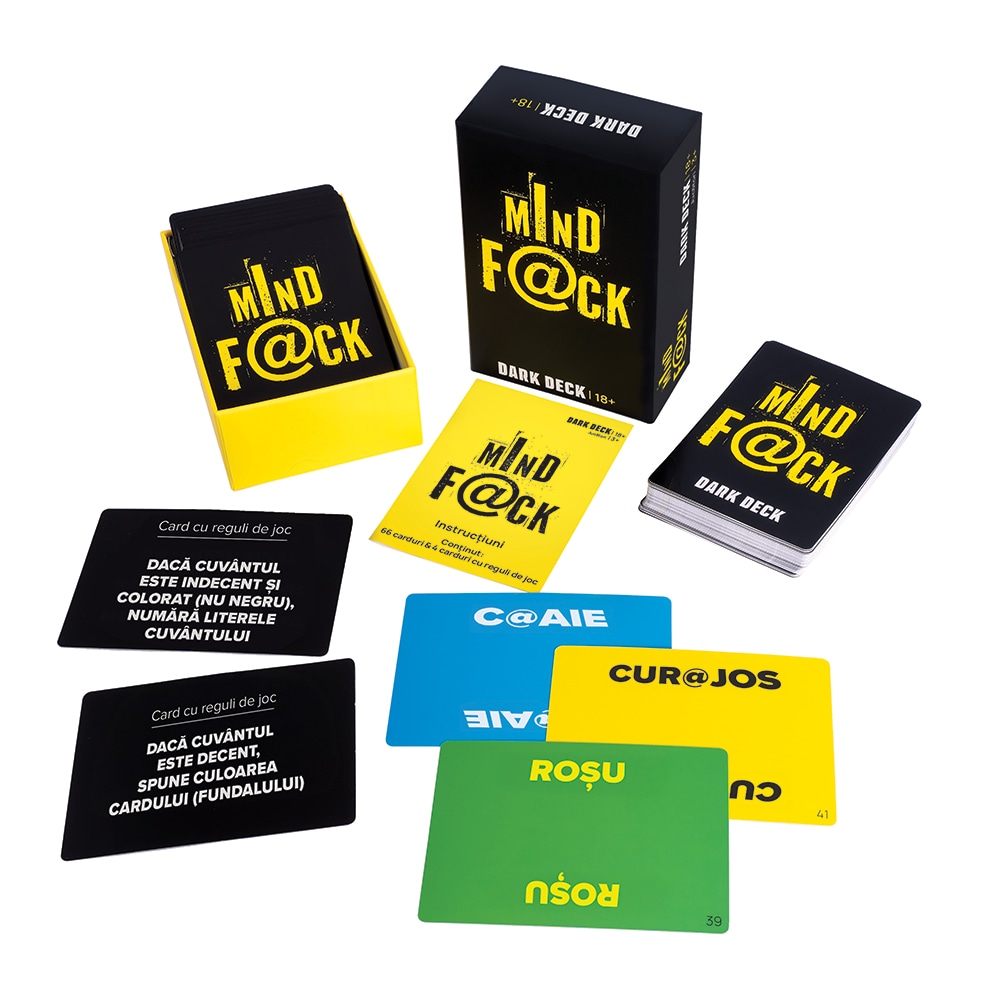 Joc de societate AS GAMES Mindf@Ck 104025222, 18 ani+, 3-6 jucatori
