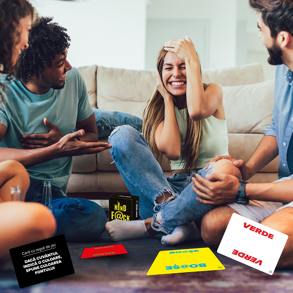 Joc de societate AS GAMES Mindf@Ck 104025222, 18 ani+, 3-6 jucatori