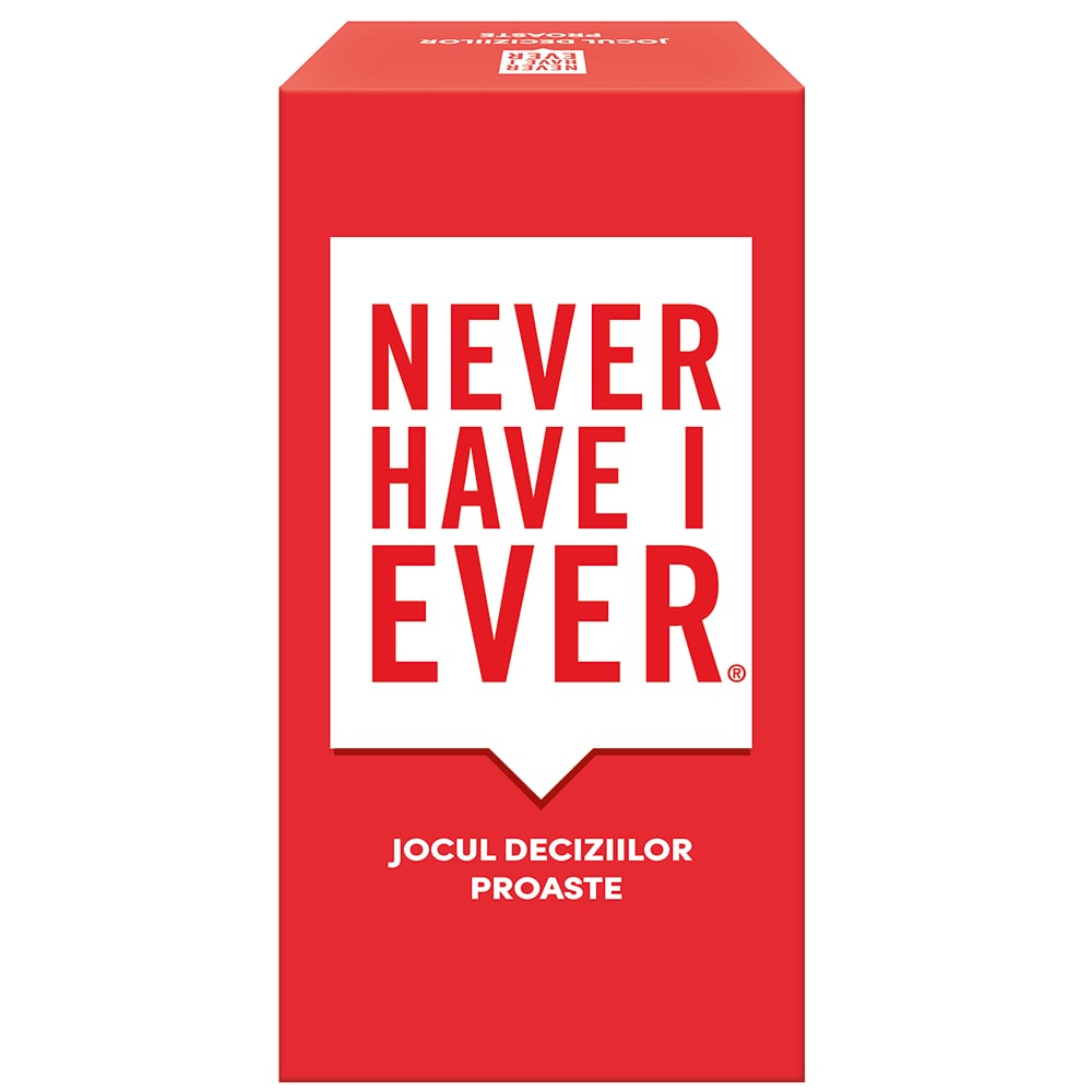Joc de societate AS GAMES Boardgame Never Have I Ever 104025501, 18 ani+, 4-12 jucatori