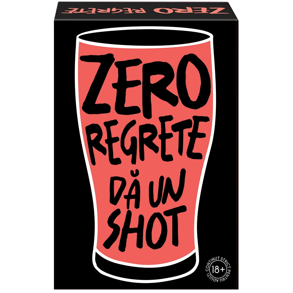 Joc de societate AS GAMES BoardGame Zero regrete 104025601, 18 ani+, 3-6 jucatori