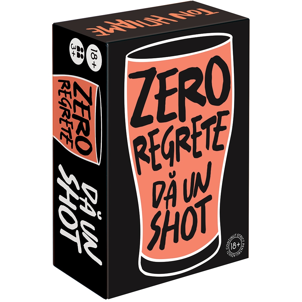 Joc de societate AS GAMES BoardGame Zero regrete 104025601, 18 ani+, 3-6 jucatori