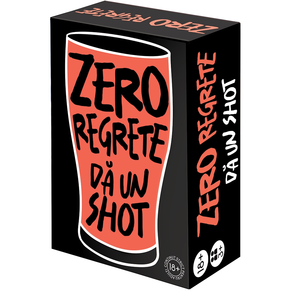 Joc de societate AS GAMES BoardGame Zero regrete 104025601, 18 ani+, 3-6 jucatori