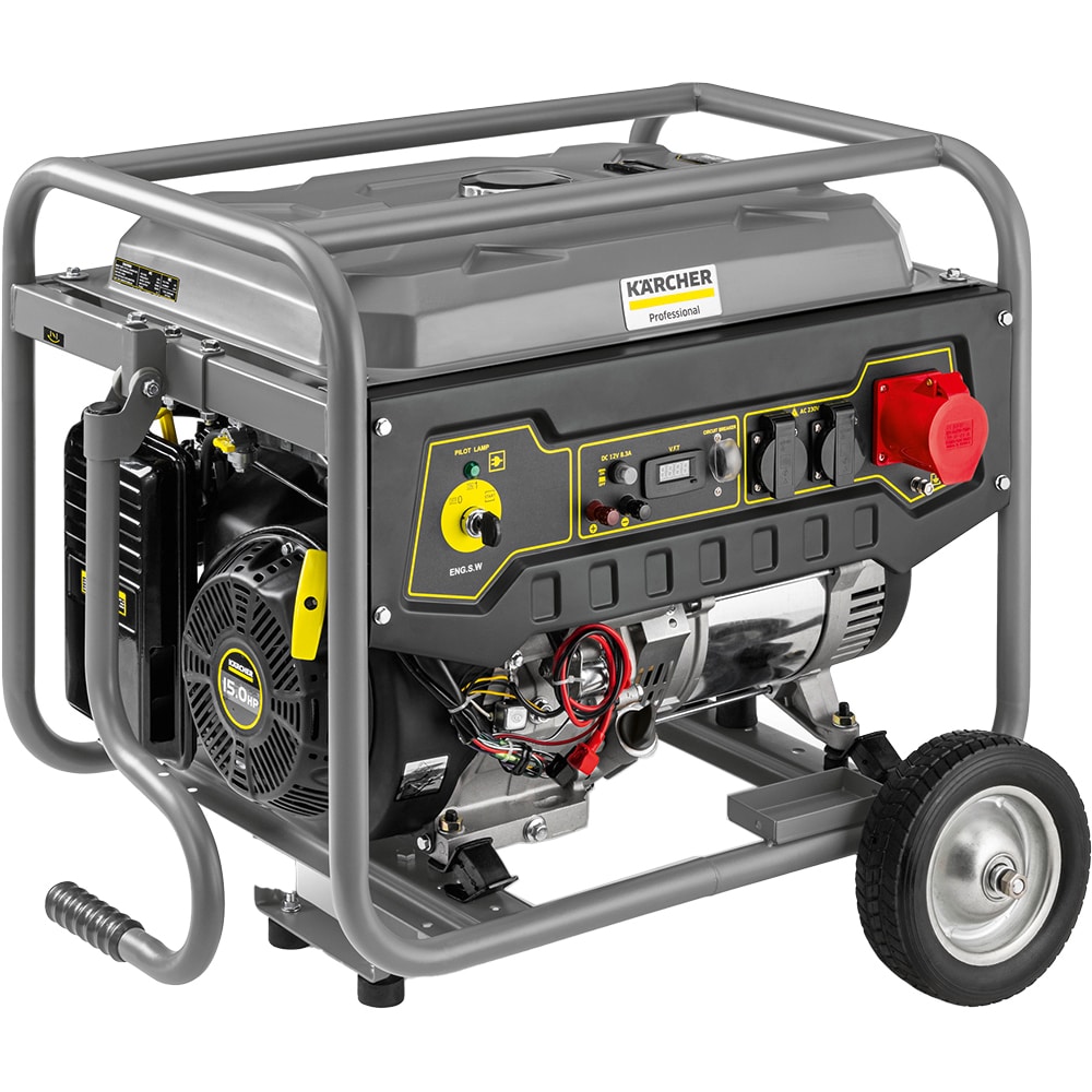 Generator electric KARCHER PROFESSIONAL PGG 8/3, 7000W, 4 timpi, benzina