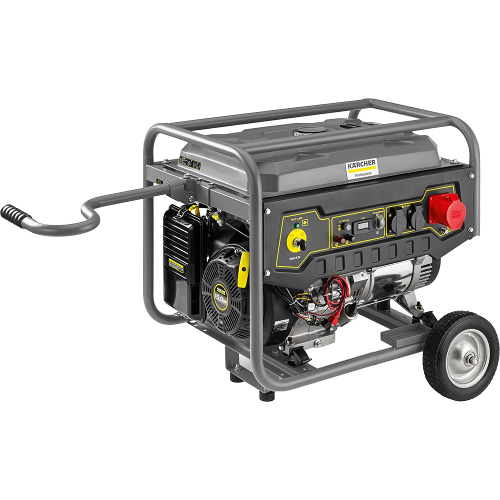Generator electric KARCHER PROFESSIONAL PGG 8/3, 7000W, 4 timpi, benzina