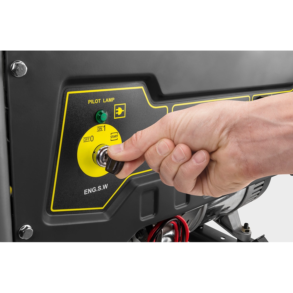 Generator electric KARCHER PROFESSIONAL PGG 8/3, 7000W, 4 timpi, benzina