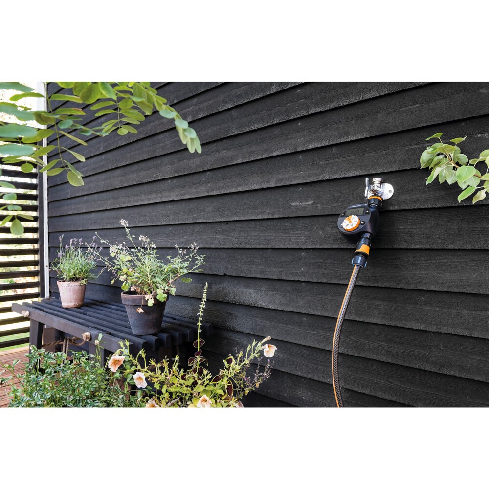 Programator irigare FISKARS, 4 bari, negru