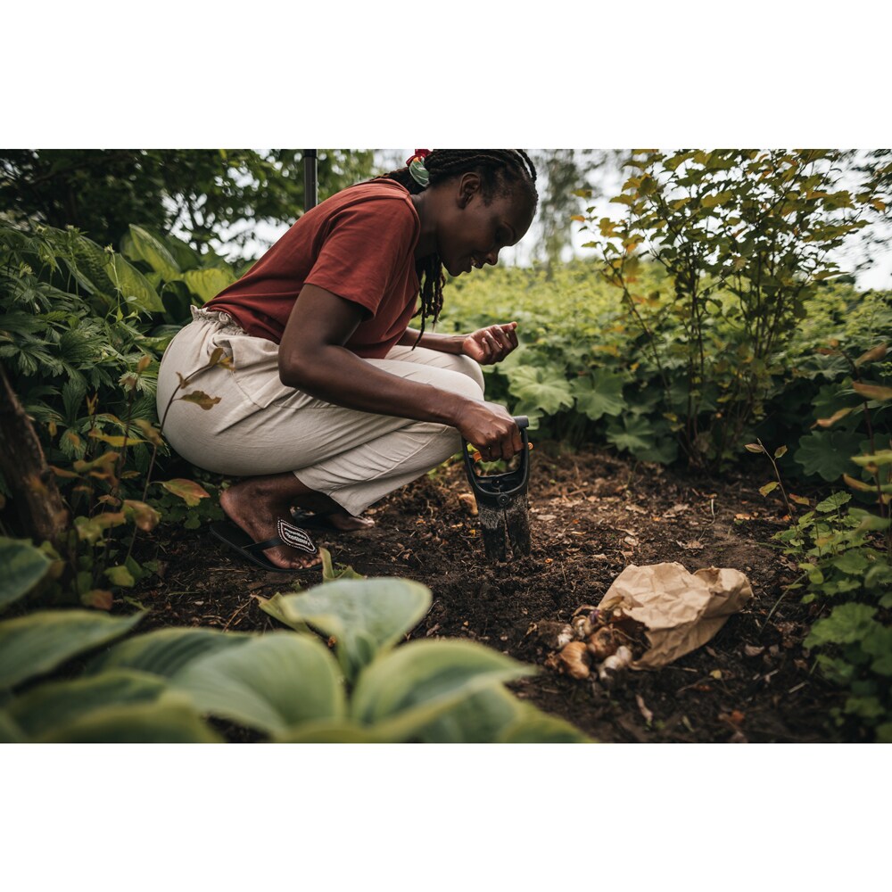 Plantator FISKARS Solid, plastic, negru