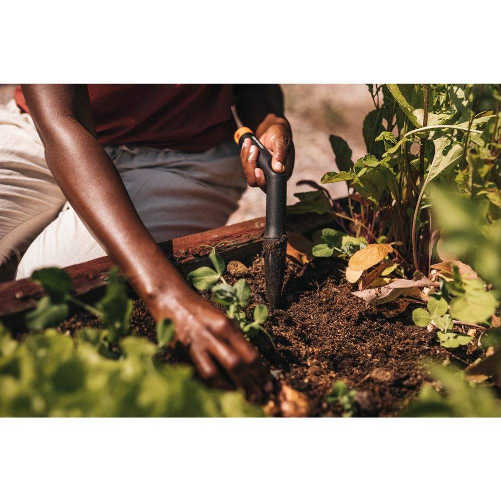 Plantator FISKARS Solid, plastic, negru