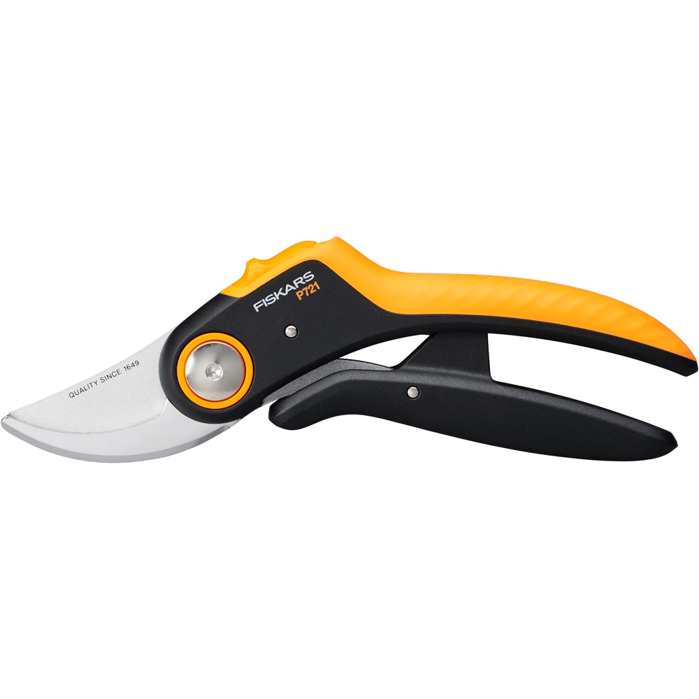 Foarfeca pas cu pas FISKARS P721 Plus PowerLever, otel, negru