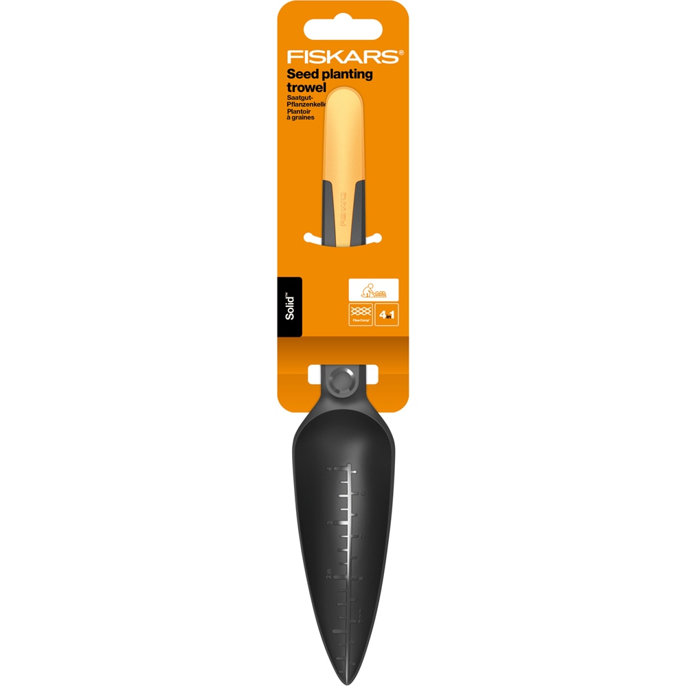 Plantator FISKARS Solid, plastic, negru