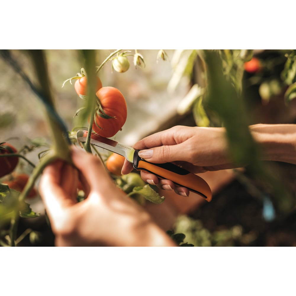 Cutit pliabil FISKARS K80 X-series, otel inoxidabil, negru