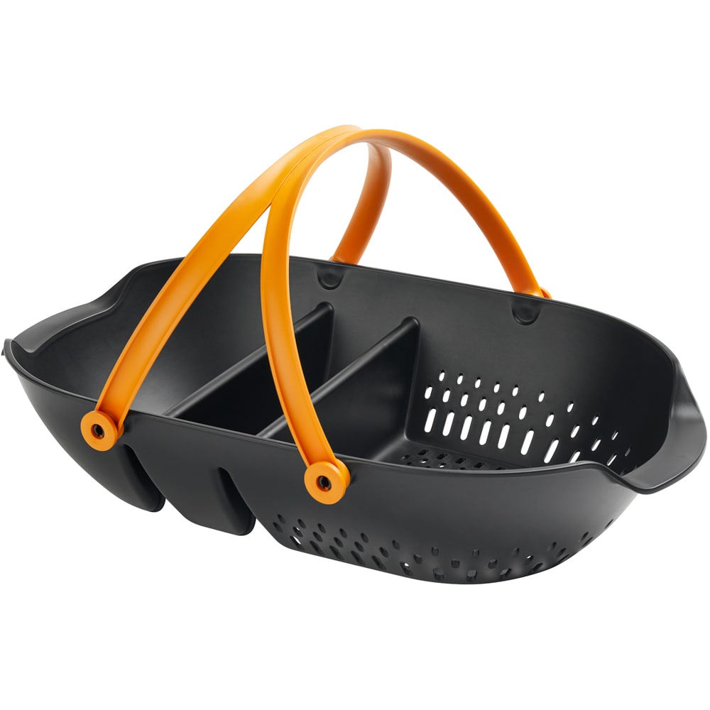 Cos de gradina FISKARS Plus, plastic, negru