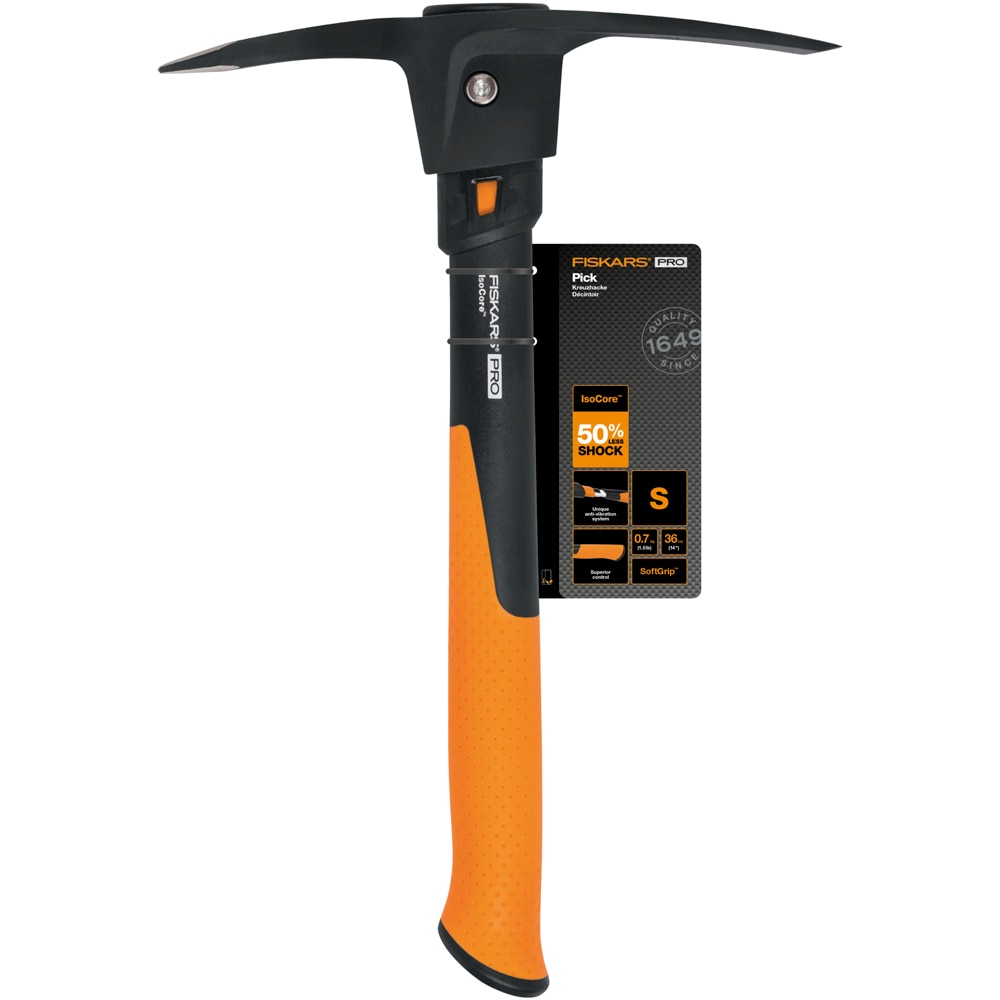 Tarnacop FISKARS IsoCore, S, 0.7Kg, otel, portocaliu