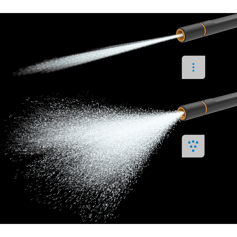 Tija de stropit FISKARS, jet reglabil, control frontal