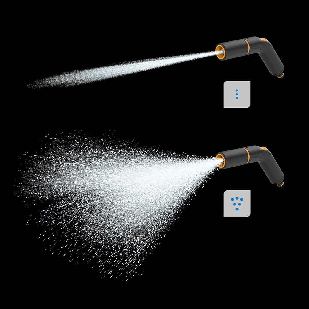 Pistol pentru stropit FISKARS 1065493, 2 jeturi, negru