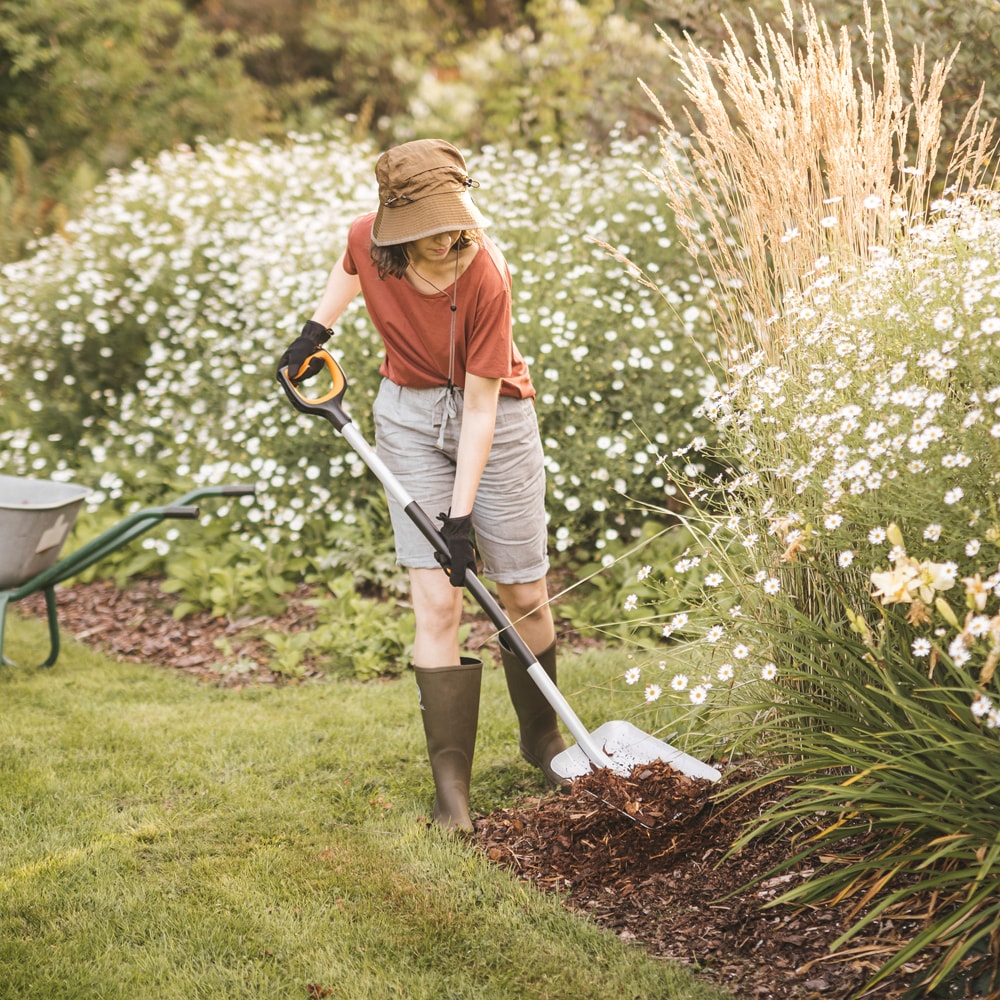 Lopata FISKARS Xact, otel, argintiu