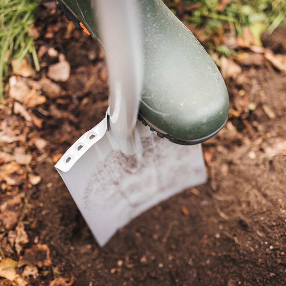 Cazma telescopica FISKARS Xact, otel, argintiu