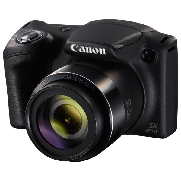 Aparat foto digital CANON PowerShot SX420 IS, 20 MP, Wi-Fi, negru