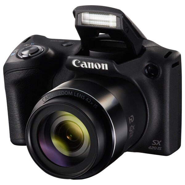 Aparat foto digital CANON PowerShot SX420 IS, 20 MP, Wi-Fi, negru