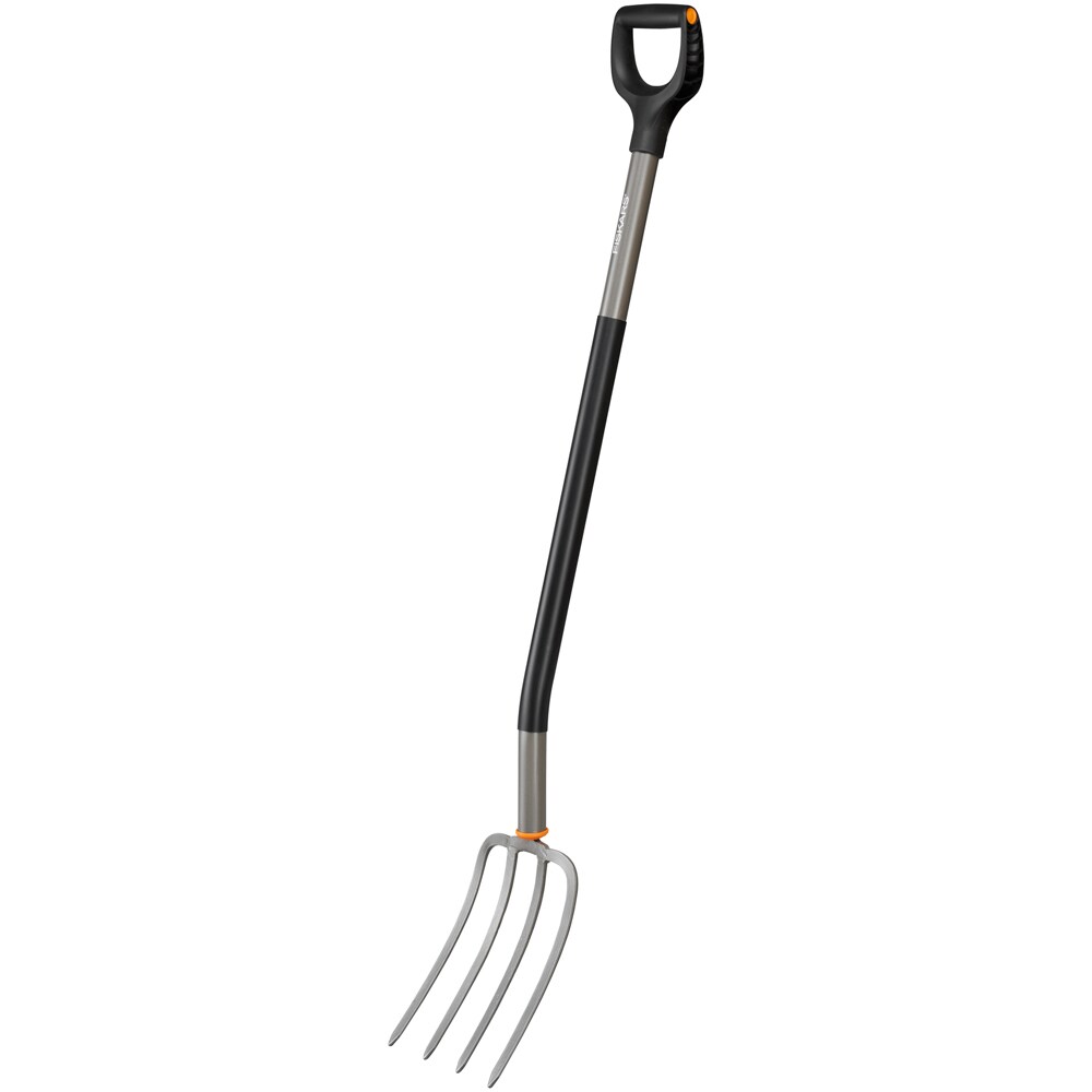 Furca FISKARS Ergonomic, otel, argintiu