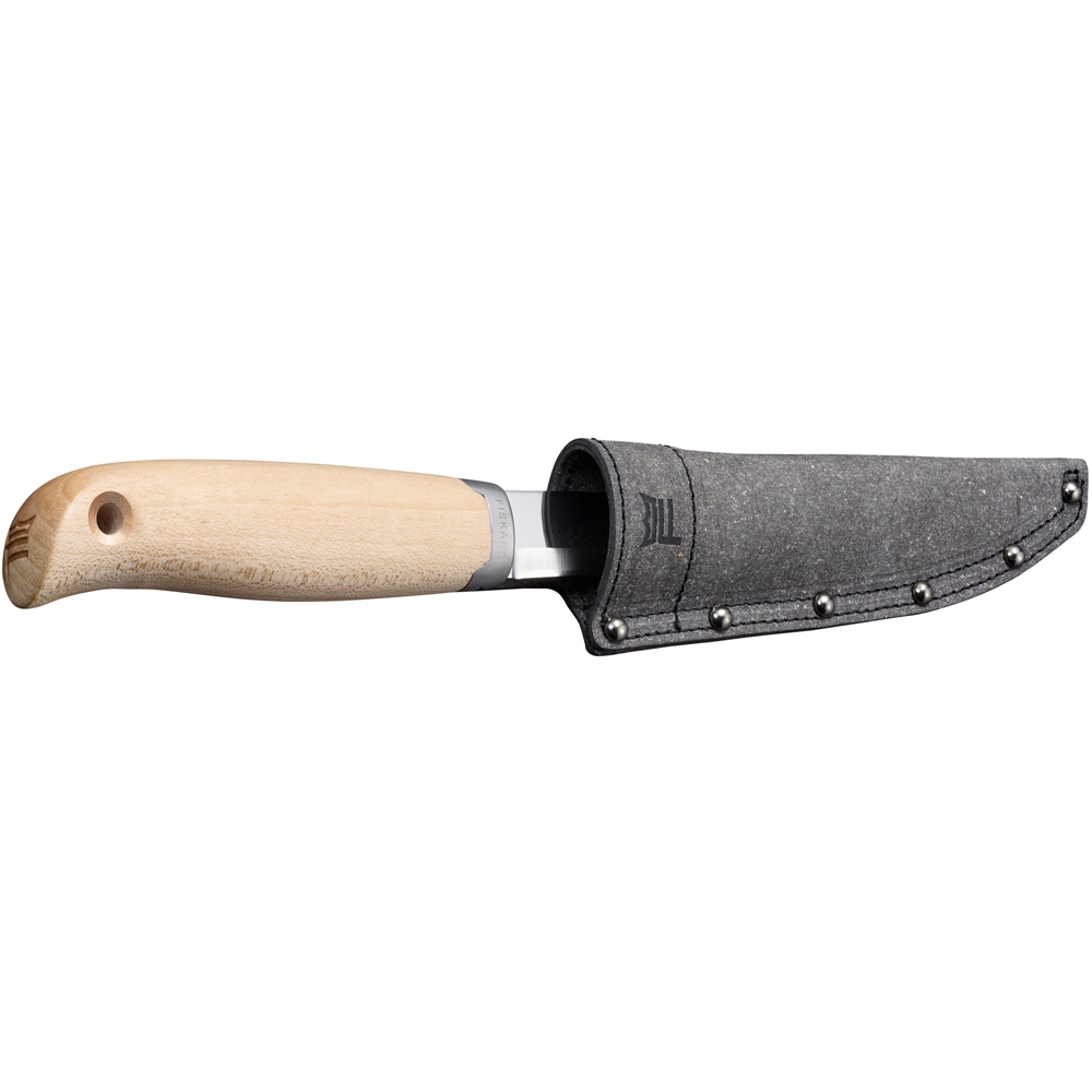 Cutit outdoor FISKARS Norden, otel inoxidabil, argintiu , maro