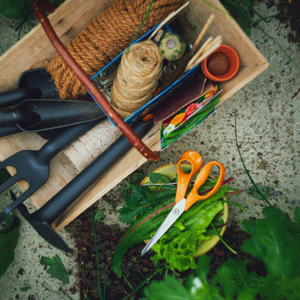 Sapaliga FISKARS Solid, 32cm, otel