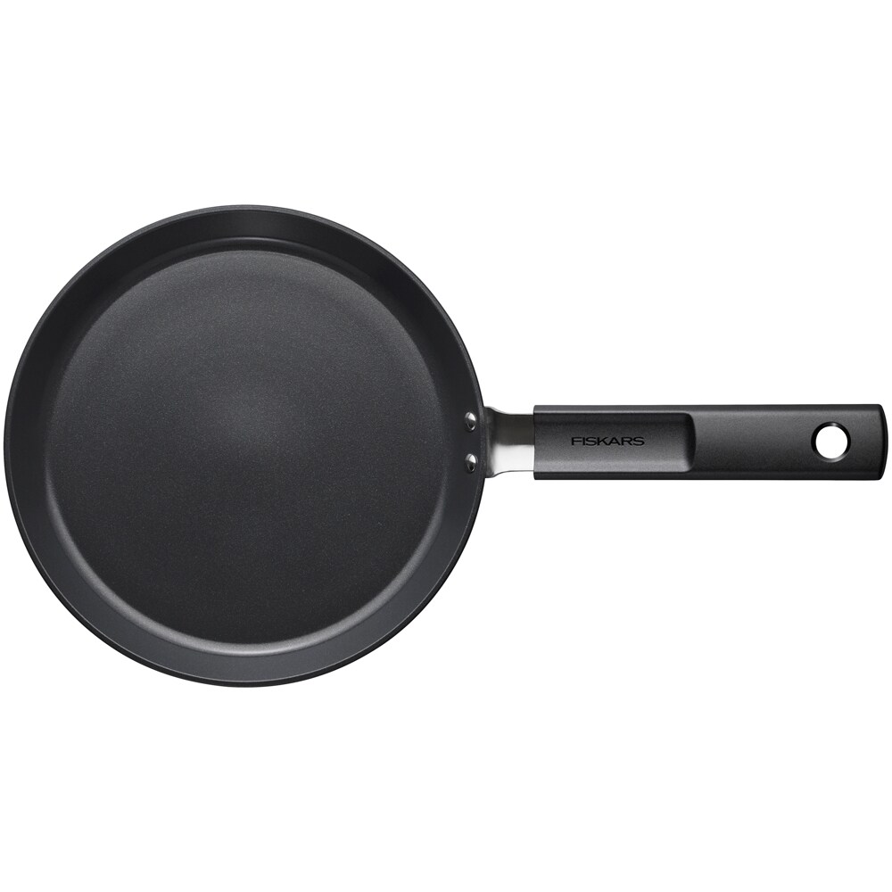 Tigaie omleta FISKARS Hard Face 1075522, 22cm, aluminiu, invelis antiaderent, negru