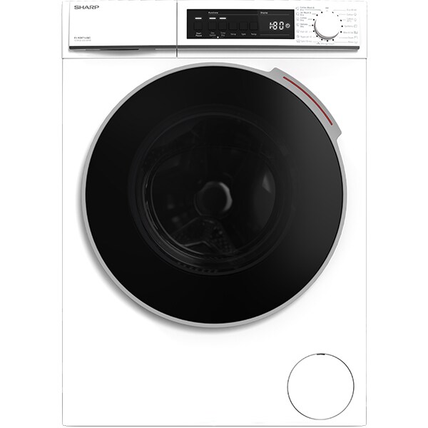 Masina de spalat rufe frontala cu uscator SHARP ES-NDB7144WD-EE, 7/5 kg, 1400rpm, Clasa D/E, alb