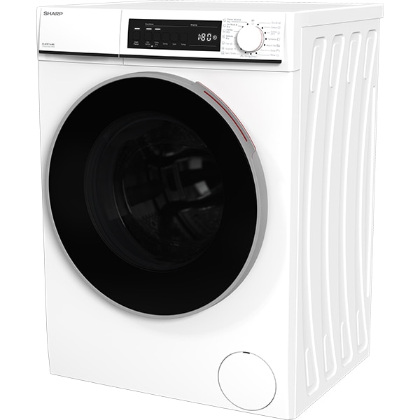 Masina de spalat rufe frontala cu uscator SHARP ES-NDB7144WD-EE, 7/5 kg, 1400rpm, Clasa D/E, alb