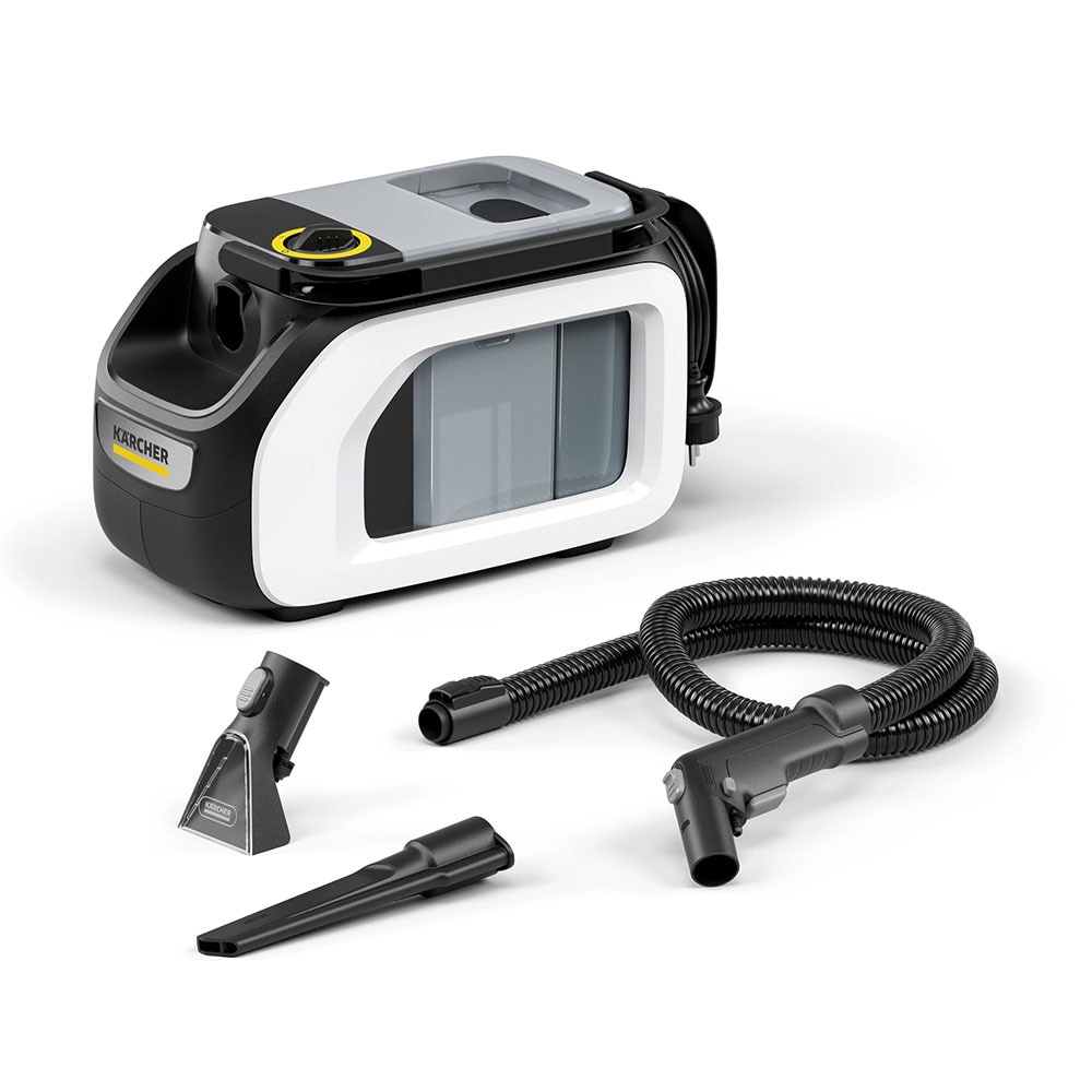 Aspirator cu spalare KARCHER SE 3 Compact Home 10815300, 1.7l, 500W, alb-negru