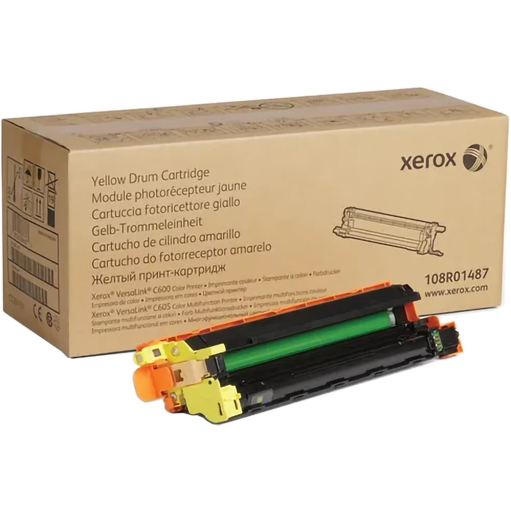 Unitate cilindru originala XEROX 108R01487 pentru Xerox VersaLink C600/C605, galben