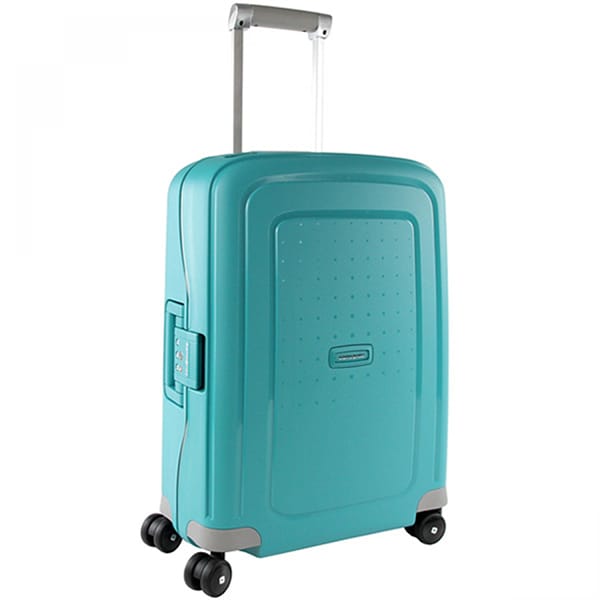 Troler SAMSONITE Spinner S'Cure, 55 cm, albastru deschis